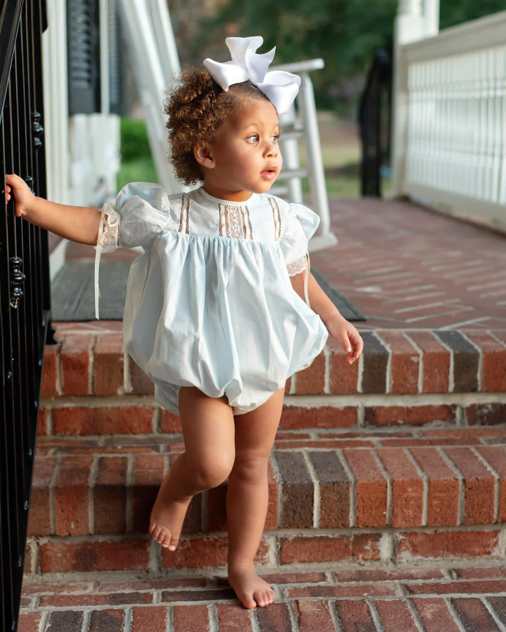 Blue Heirloom Lace Bubble - Image 3