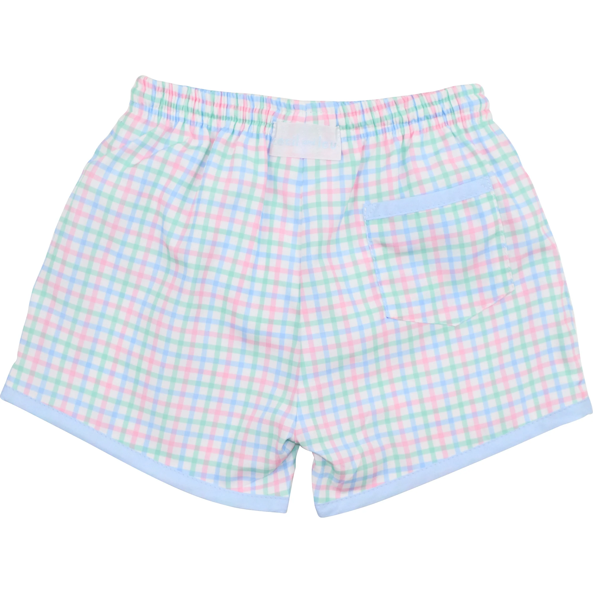 Blue, Pink And Green Swim Trunks - Image 4