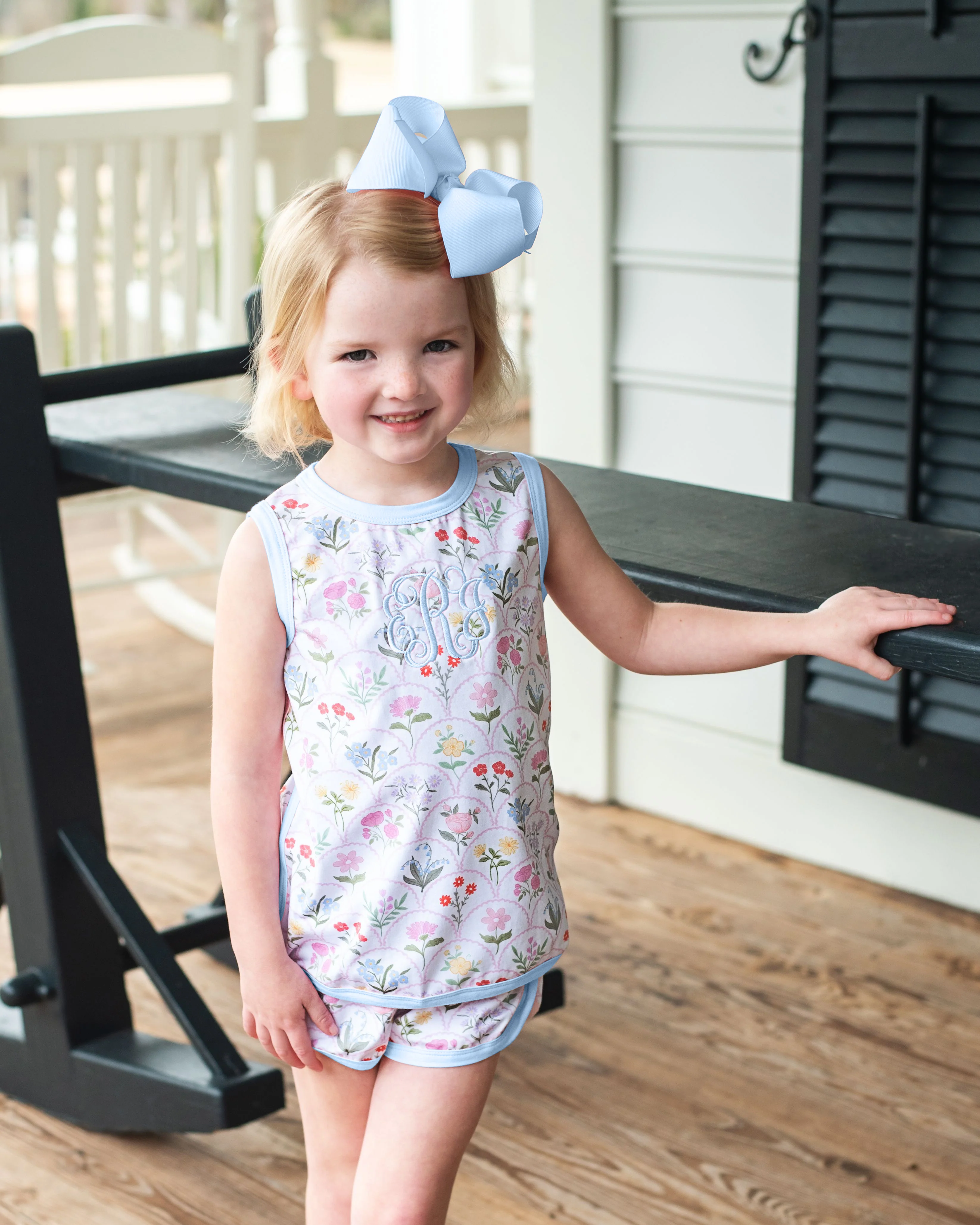 Garden Print Knit Play Set - Image 4