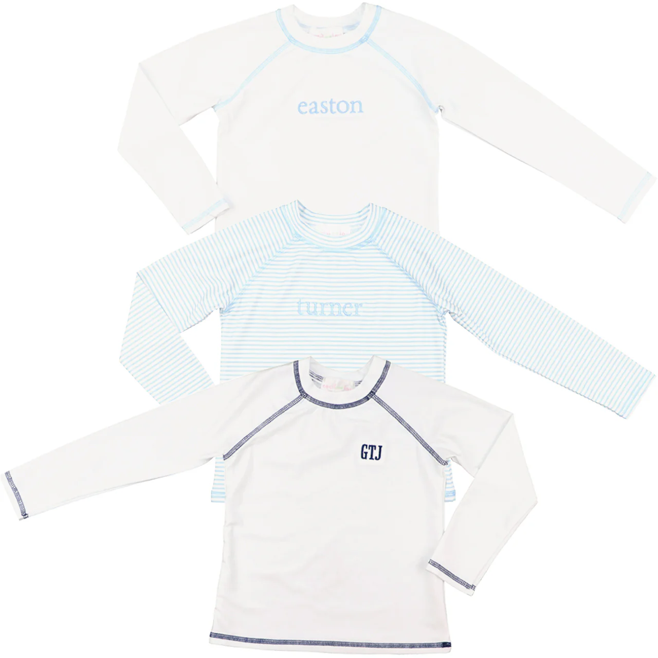 Navy And White Rashguard - Image 3