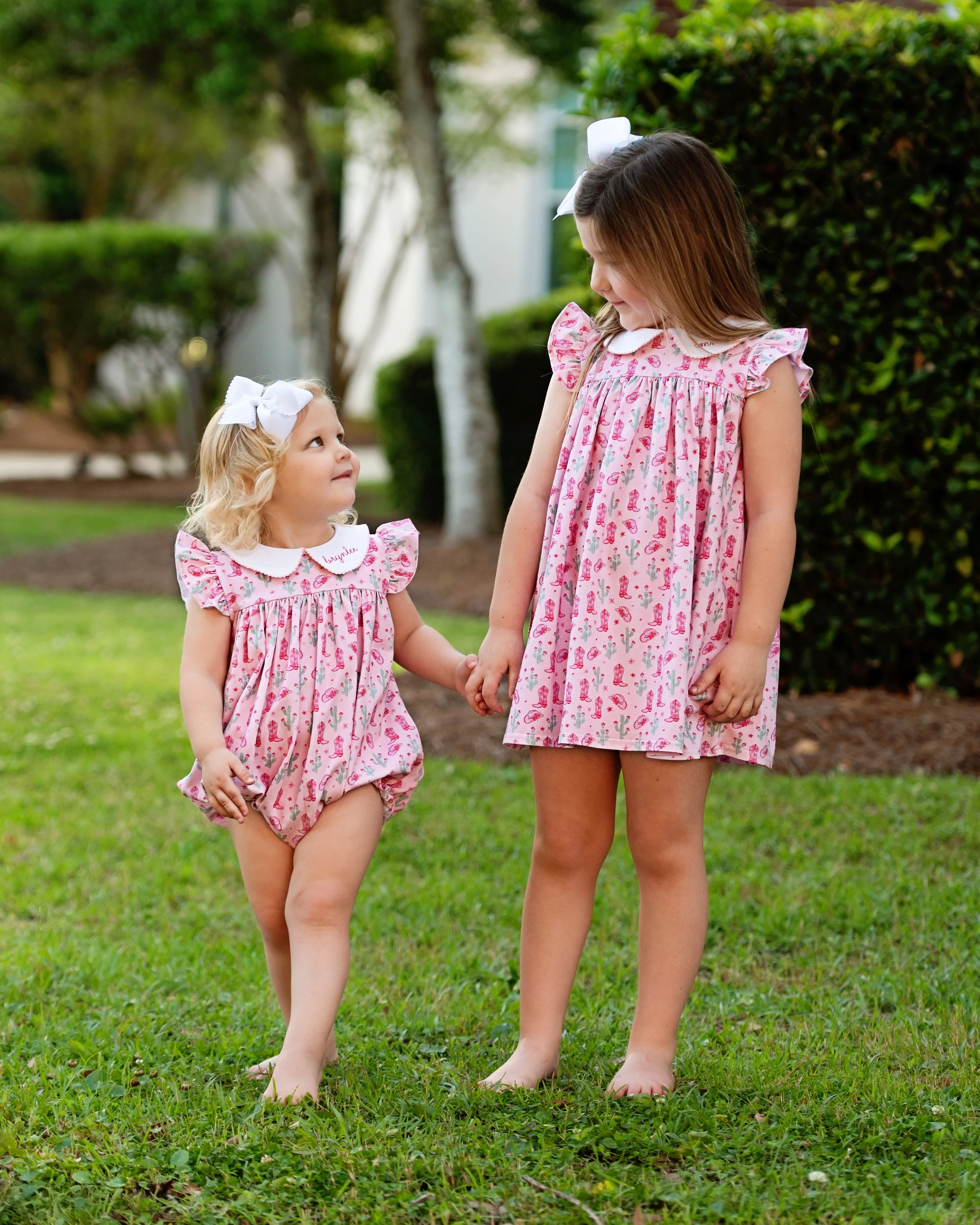 Pink And Green Knit Rodeo Bubble - Image 4
