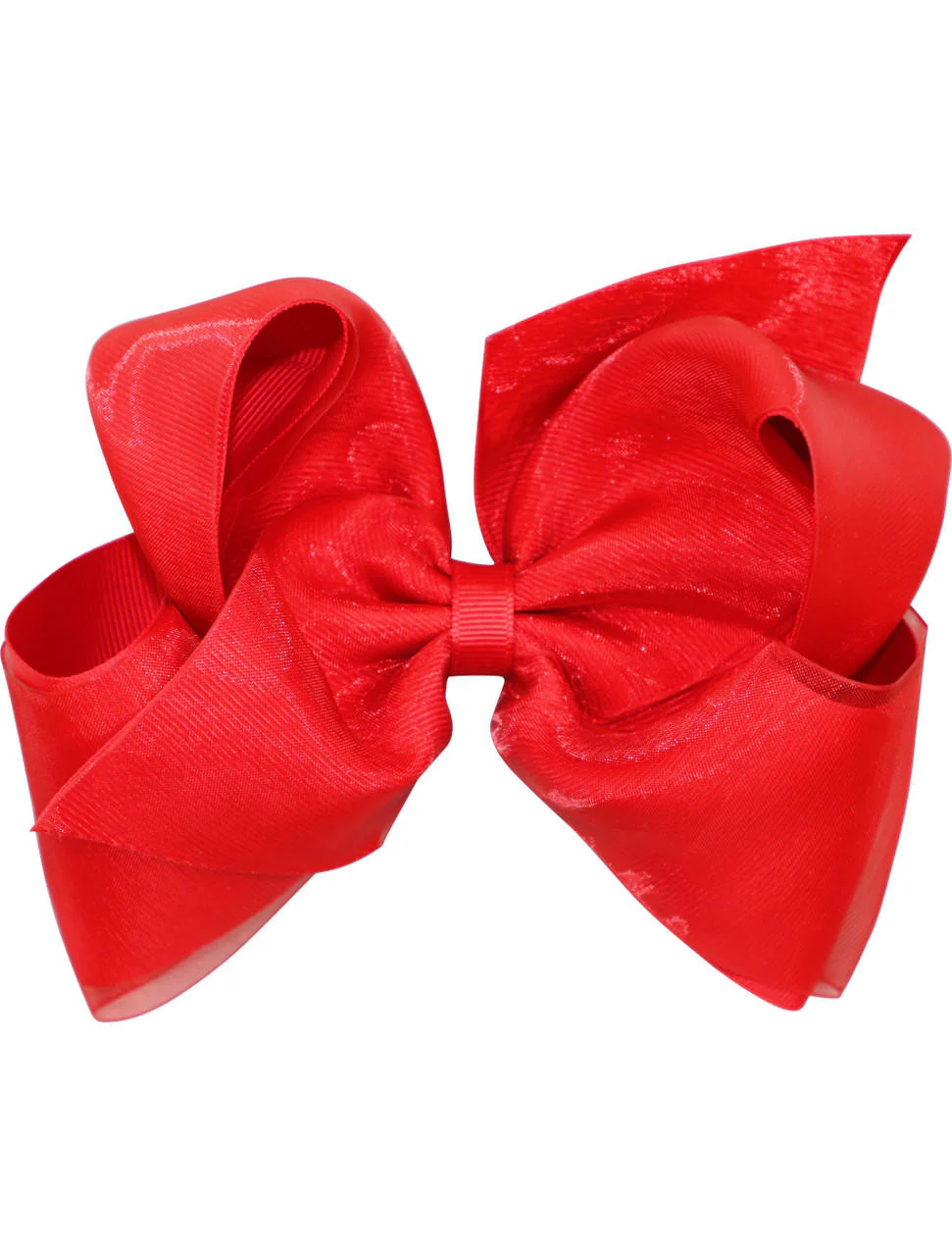Organza King Bow Approximate Size: 6.25" x 5" - Image 3